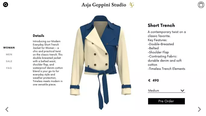 Asja Geppini Studio 3D Sampling For Market Testing