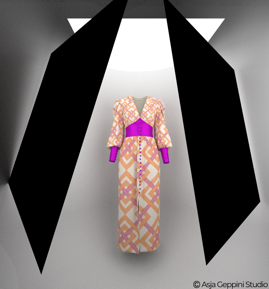 3D virtual sampling Asja Geppini Studio 3D Fashions Ampling Virtual Fit
