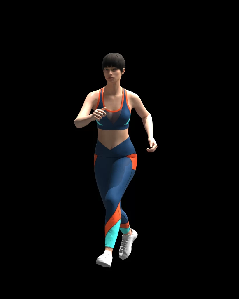 3D avatars in fashion design 3D Avatr Rendering Motion 3D Asja Geppini Studio 2