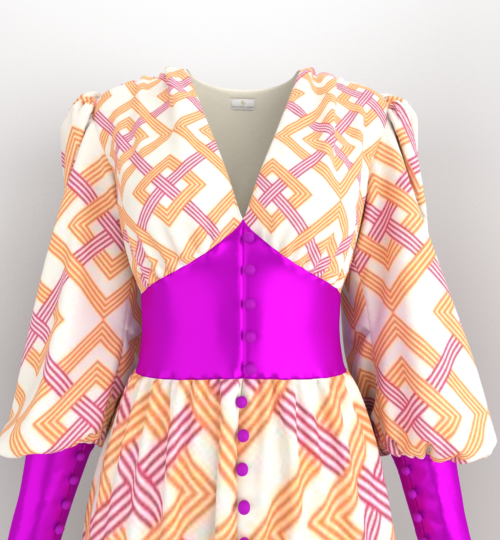 5. Asja Geppini   Chiffon Dress   Render   Front Focus Q8edrp8iuge4uqqetuw8ipyrnxa111n3z92n9n61w8